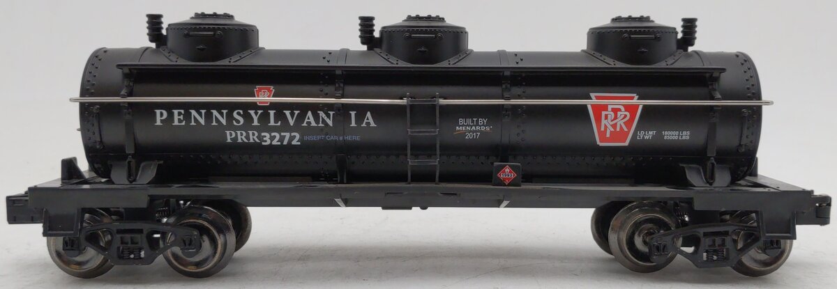 Menards 279-3958 O Gauge Pennsylvania Tank Car #3272 EX/Box