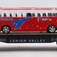 Menards 279-3844 O Lehigh Valley Flatcar w/ Travel Bus EX/Box