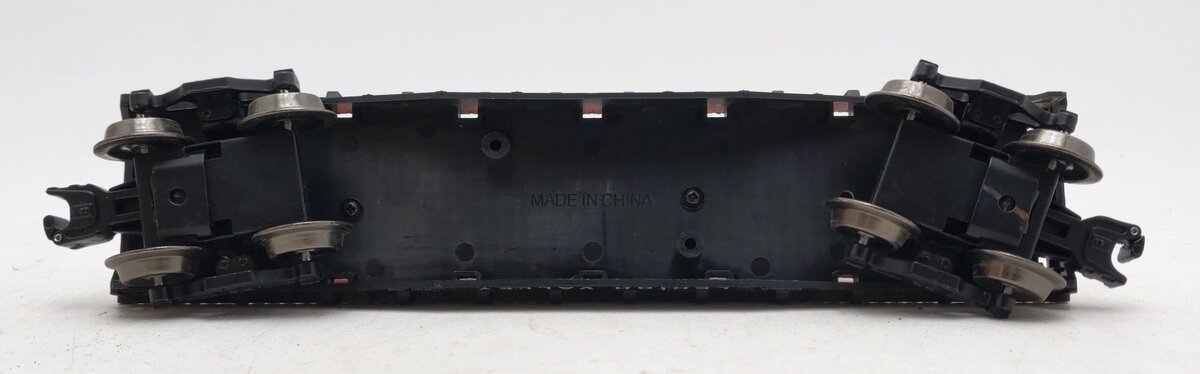 Menards 279-3844 O Lehigh Valley Flatcar w/ Travel Bus EX/Box