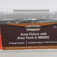 Menards 279-3964 O Gauge US Army Flatcar w/ Army Truck & HIMARS EX/Box