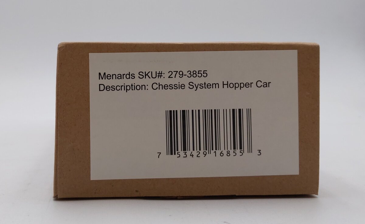 Menards 279-3855 O Gauge B&O Chessie System Hopper Car #7412 LN/Box