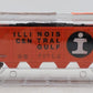 Menards 279-3574 O Gauge Illinois Central Coal Hopper Car EX/Box