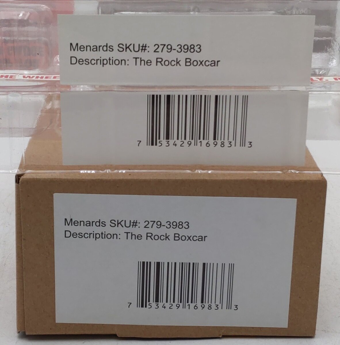 Menards 279-3983 O Gauge The Rock Boxcar #10443 EX/Box