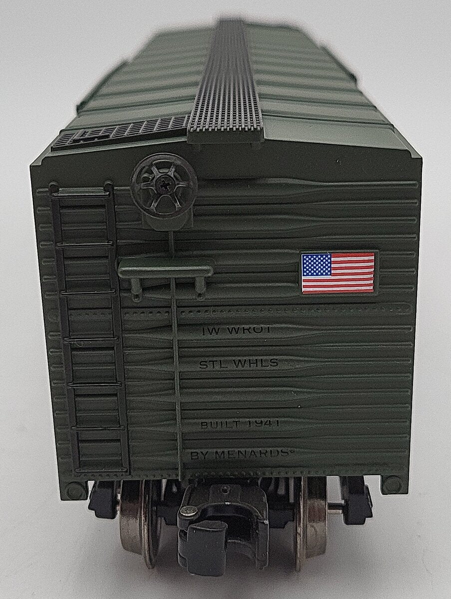 Menards 279-3991 O Gauge WWII Commemorative "Diabolical Angel" Boxcar EX/Box