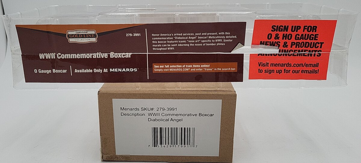 Menards 279-3991 O Gauge WWII Commemorative 