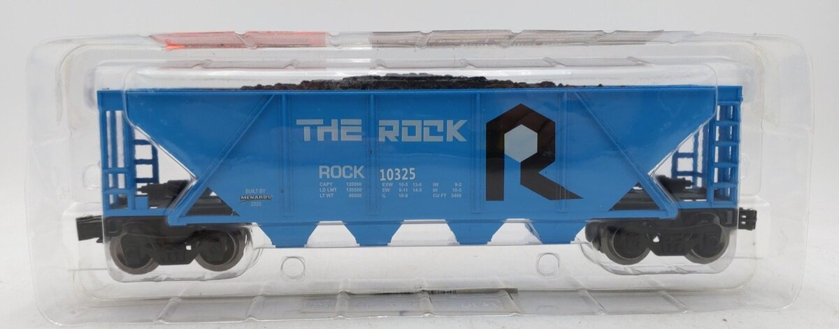 Menards 279-3574 O The Rock Coal Hopper Car #10325 EX/Box