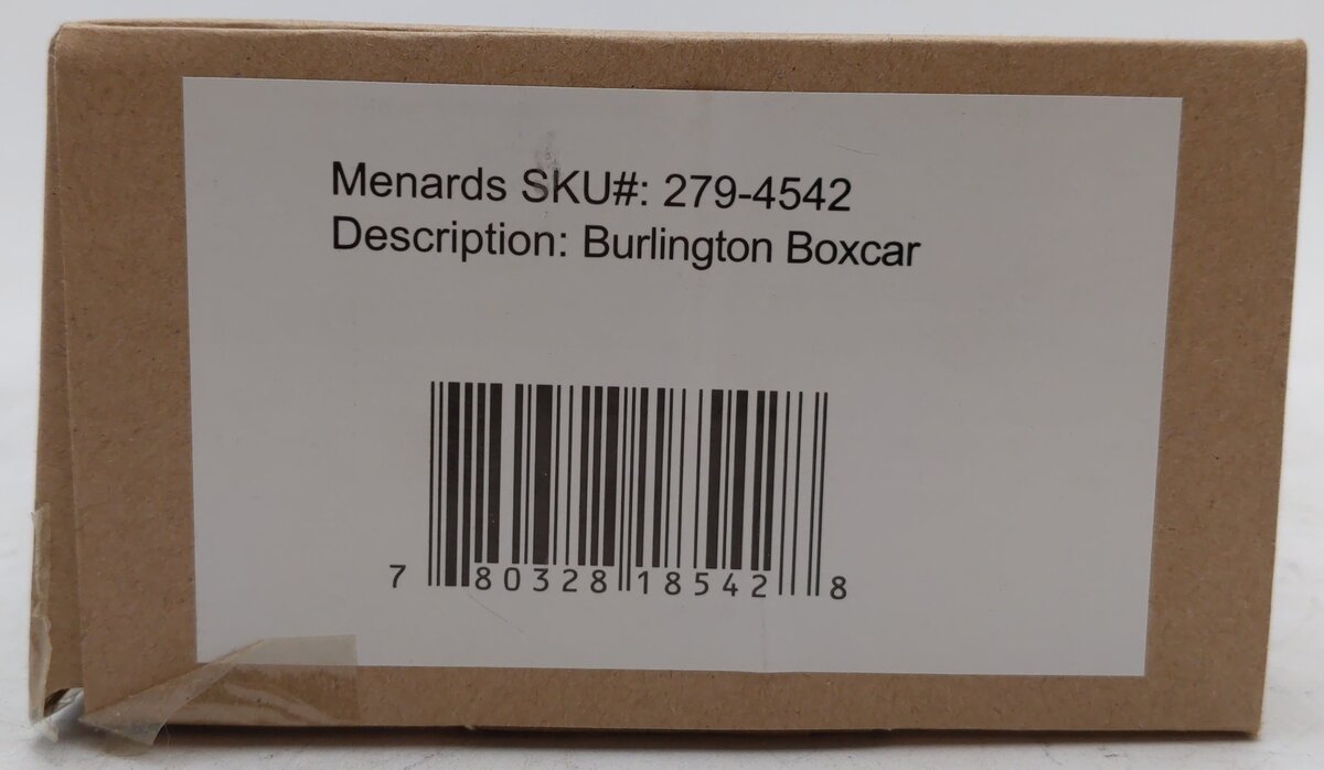 Menards 10868 O Gauge Burlington Route Freight Car #10868 EX/Box