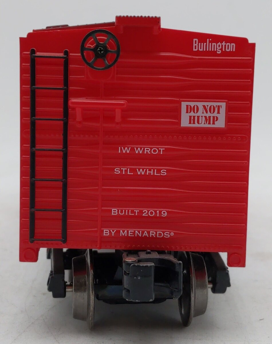 Menards 10868 O Gauge Burlington Route Freight Car #10868 EX/Box