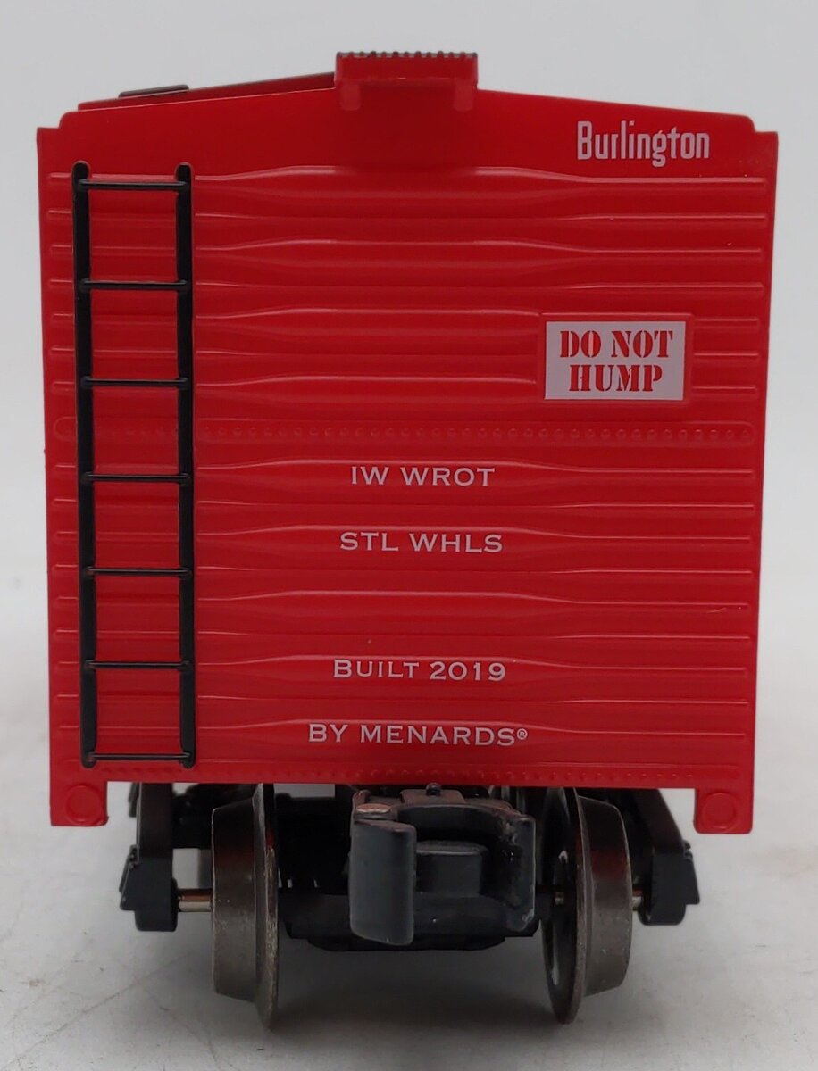Menards 10868 O Gauge Burlington Route Freight Car #10868 EX/Box
