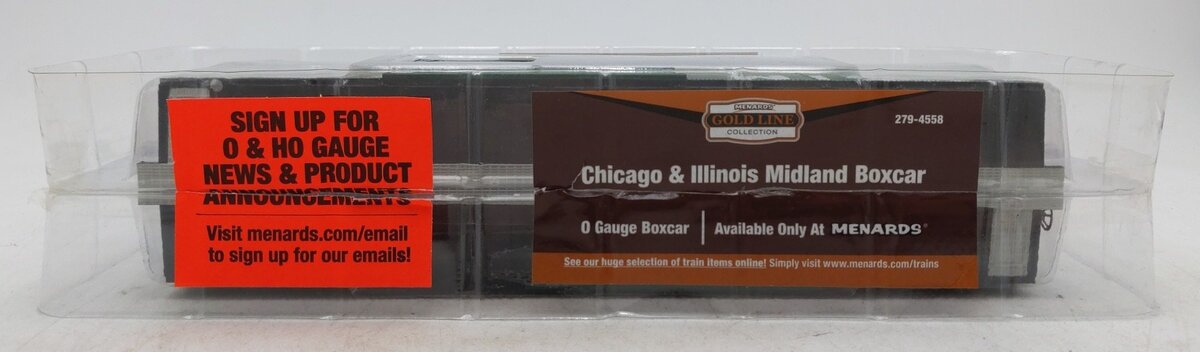 Menards 279-4558 O Gauge C&IM Boxcar #17693 EX/Box