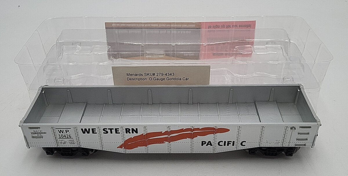 Menards 279-4343 O Scale Western Pacific #10426 LN/Box