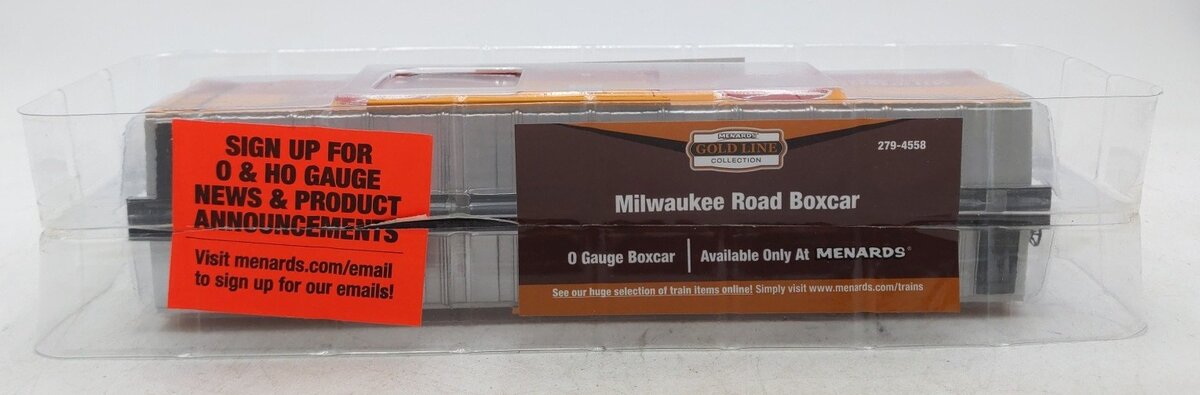 Menards 279-4558 279-4558 O Gauge The Milwaukee Road Single Door Box Car #18226 EX/Box