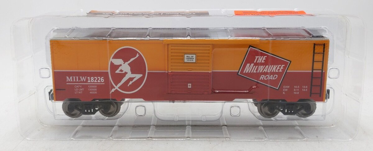 Menards 279-4558 279-4558 O Gauge The Milwaukee Road Single Door Box Car #18226 EX/Box