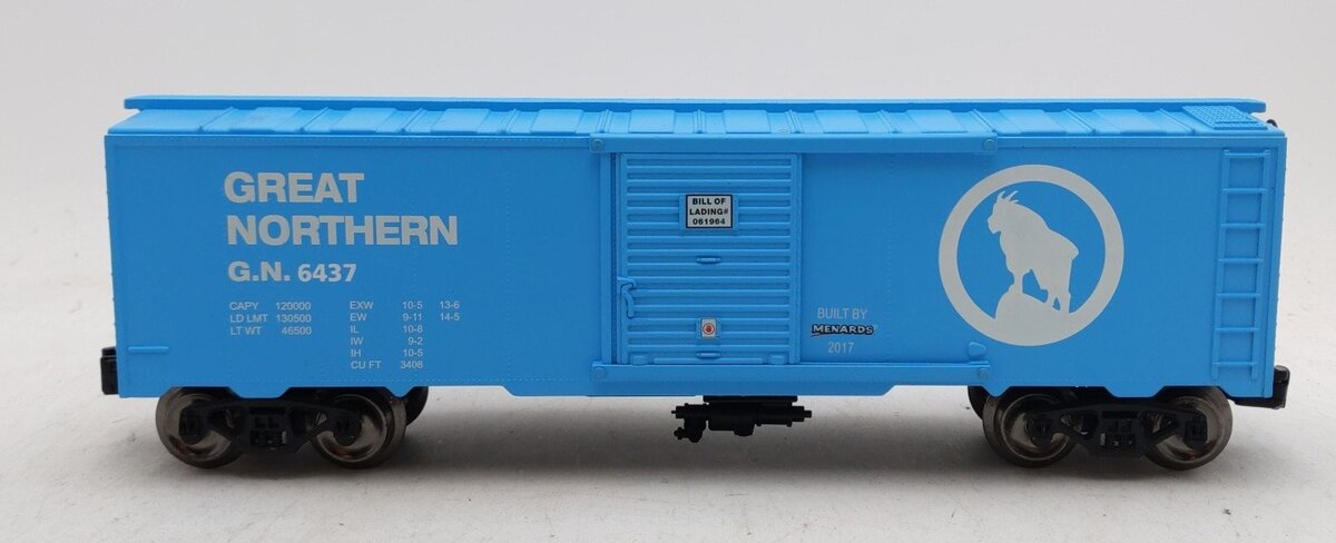 Menards 279-3832 O Scale Great Northern Boxcar #6437 LN/Box