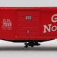 Menards 279-5257 O Gauge Great Northern Boxcar #7519 EX/Box
