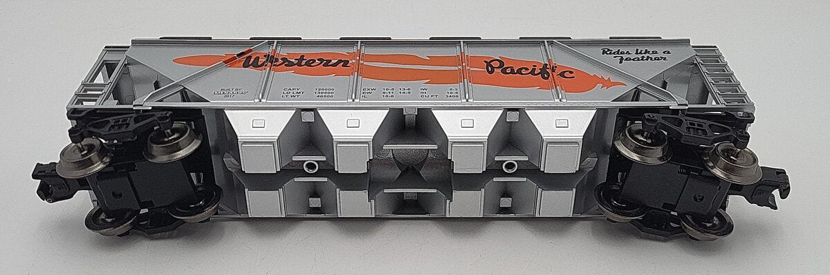 Menards 279-3875 O Gauge Western Pacific Covered Hopper Car LN