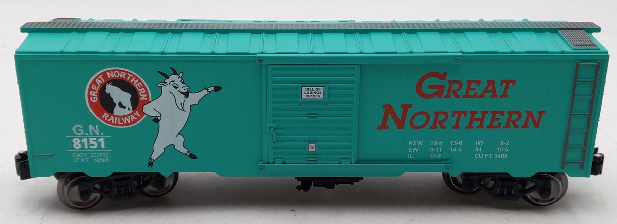 Menards 279-3884 O Gauge Great Northern Boxcar #8151 EX/Box