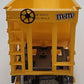 Menards 279-6748 O Gauge M&M's Hopper (Yellow) EX/Box