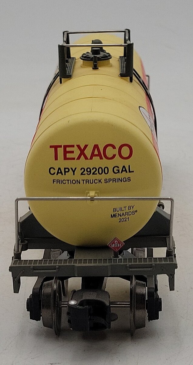 Menards 279-8146 O Gauge Texaco Tanker #4341 EX/Box