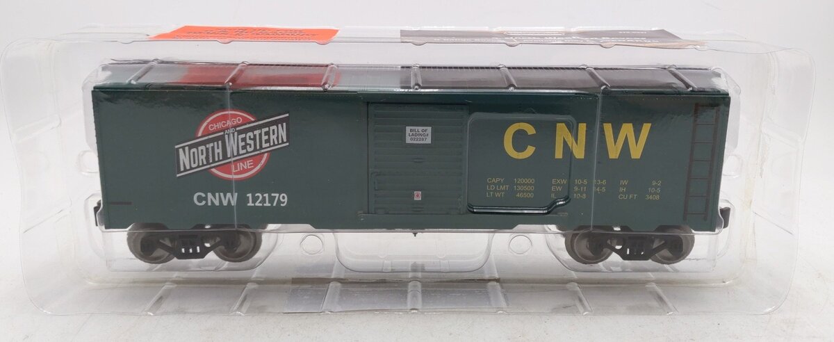 Menards 279-5337 O Scale CNW Single Door Boxcar #12179 LN/Box