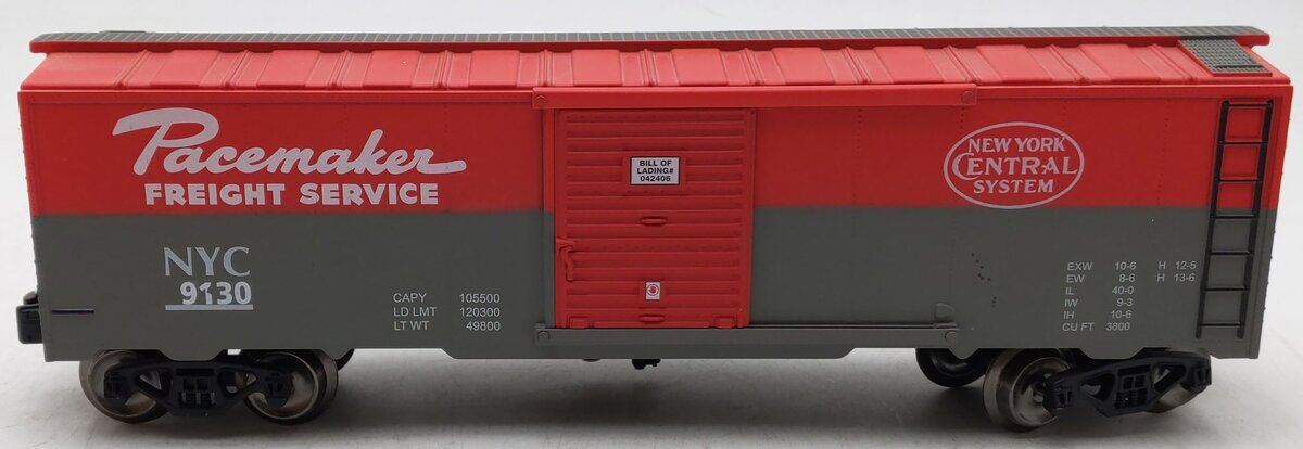 Menards 279-3888 New York Central Pacemaker Boxcar #9130 EX