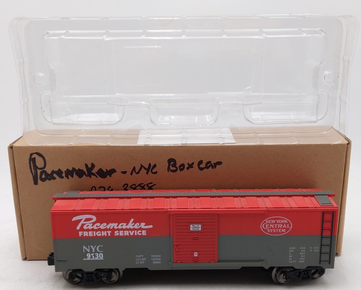 Menards 279-3888 New York Central Pacemaker Boxcar #9130 EX