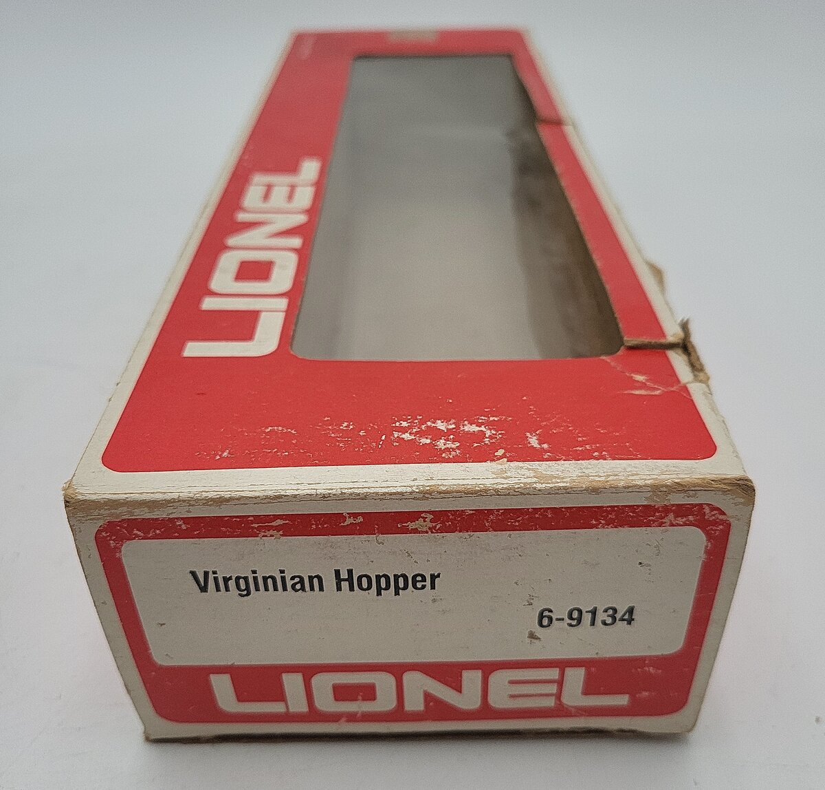 Lionel 6-9134 O Gauge Virginian 4-Bay Covered Hopper EX/Box