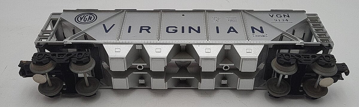 Lionel 6-9134 O Gauge Virginian 4-Bay Covered Hopper EX/Box
