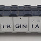 Lionel 6-9134 O Gauge Virginian 4-Bay Covered Hopper EX/Box