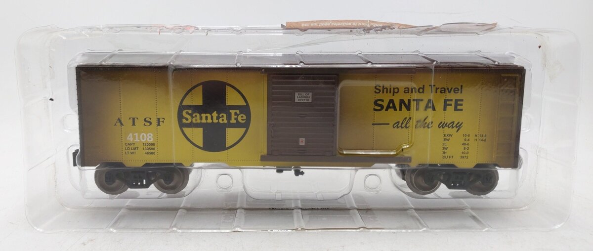 Menards 279-5537 O Gauge ATSF Weathered Boxcar EX/Box