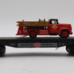 Menards 279-8316 o New York Central Flatcar W/ Fire Truck #5393 LN/Box