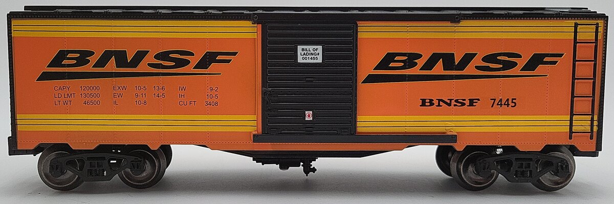 Menards 279-5786 O Gauge BNSF Boxcar EX/Box