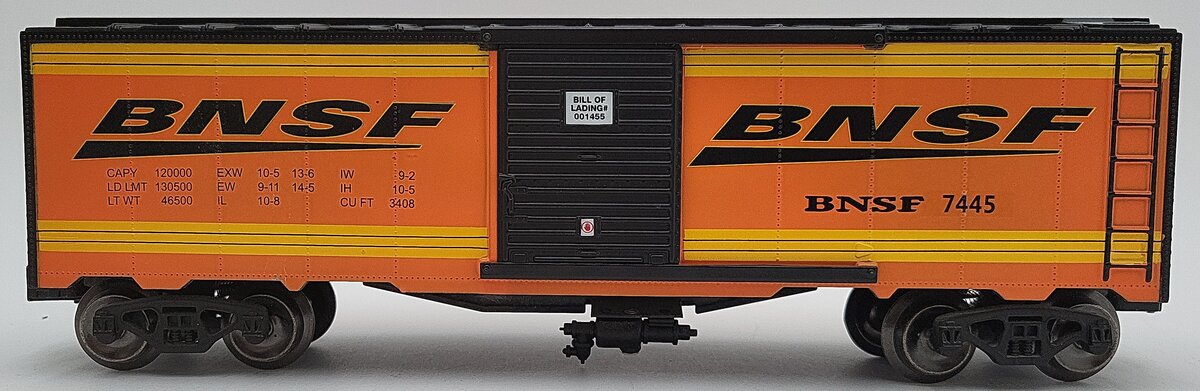 Menards 279-5786 O Gauge BNSF Boxcar EX/Box