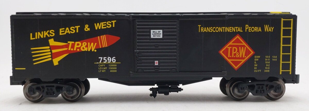 Menards 279-5788 O Gauge TP&W Boxcar #7596 LN/Box