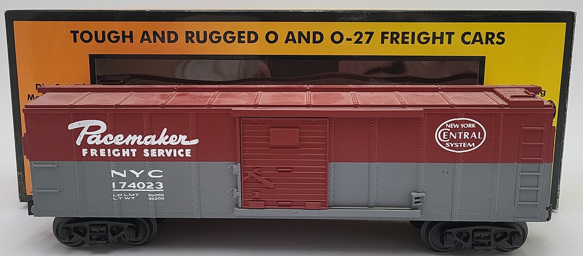 MTH O Gauge 30-1656A New York Central 40' Box Car #174023 EX/Box