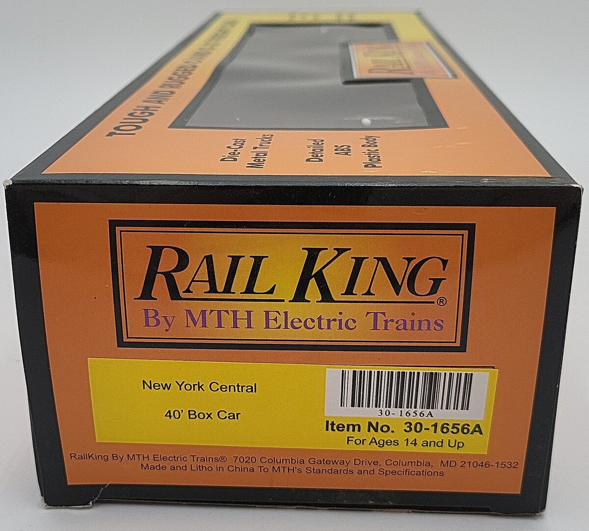 MTH O Gauge 30-1656A New York Central 40' Box Car #174023 EX/Box