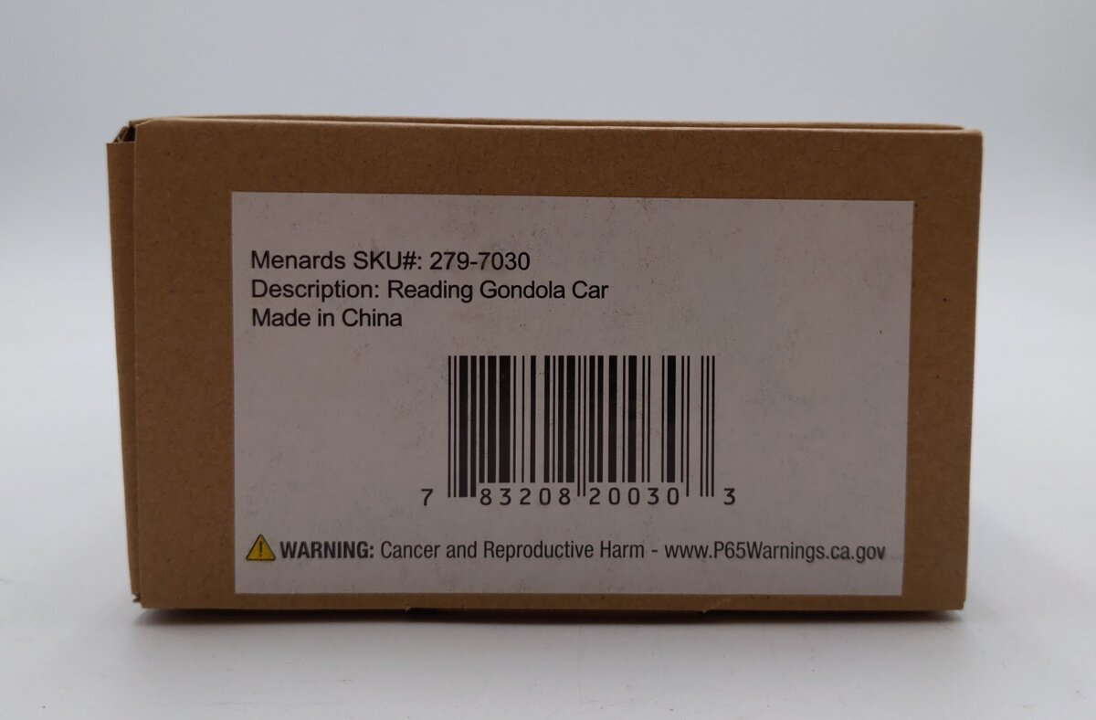 Menards 279-7030 O Gauge Reading #8873 LN/Box