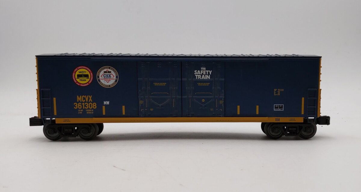 MTH 30-74830 O CSX 50' Double Door Plugged Boxcar #361308