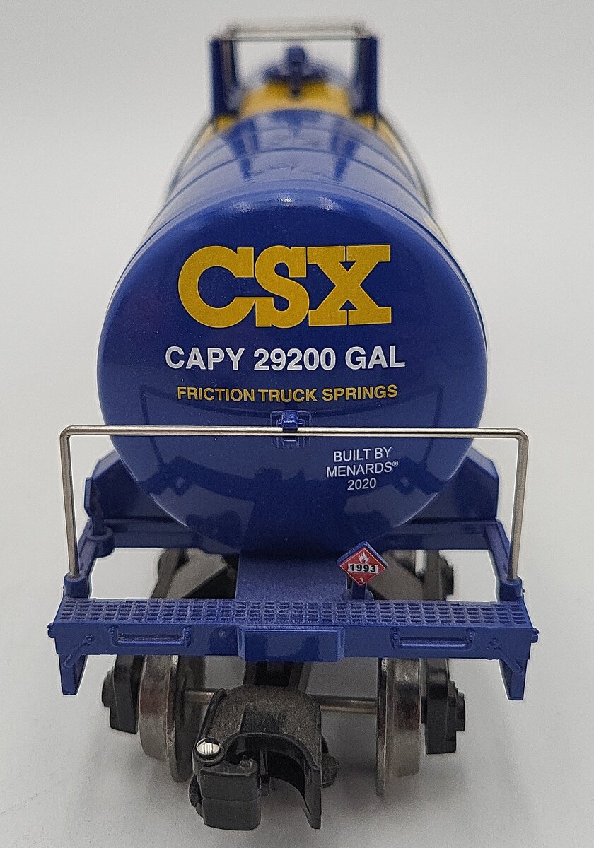 Menards 279-6732 O Gauge CSX Tanker Car EX/Box