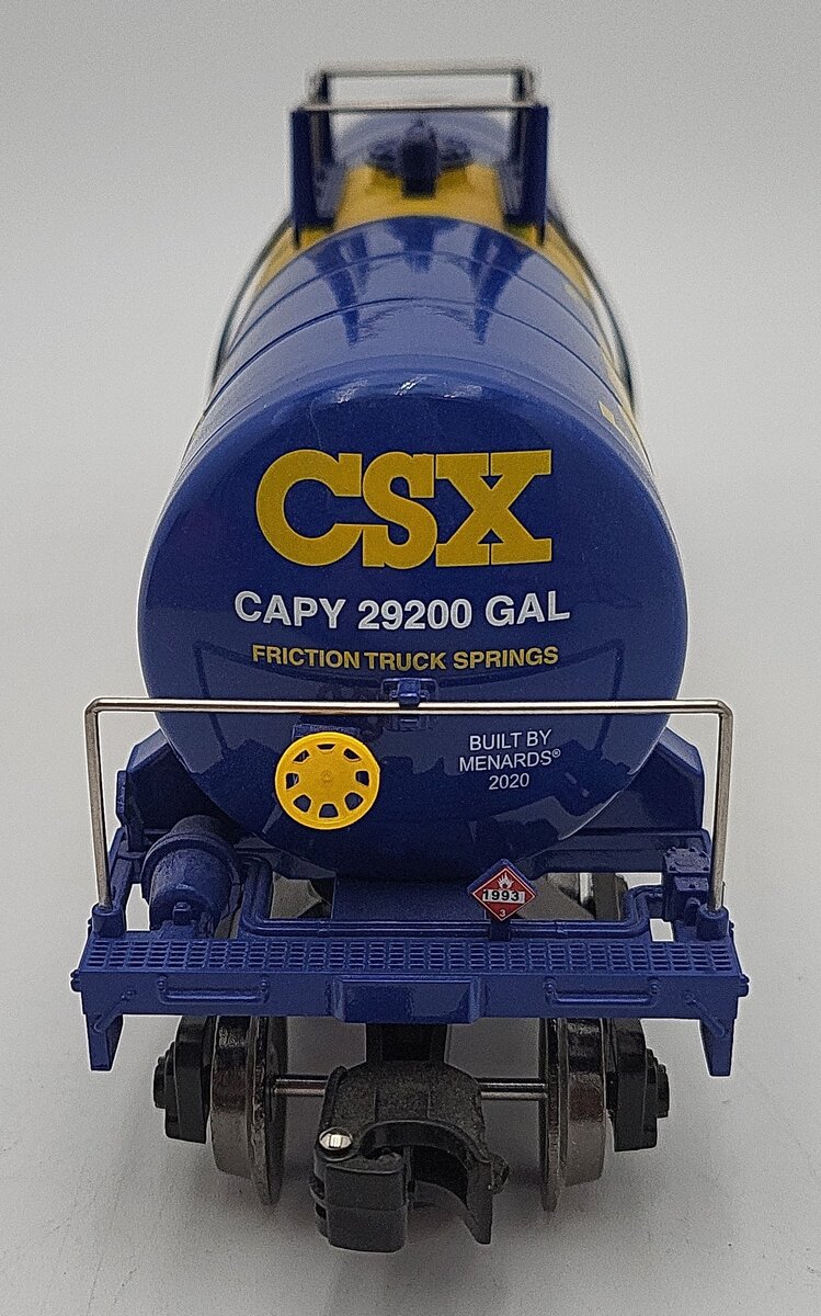 Menards 279-6732 O Gauge CSX Tanker Car EX/Box