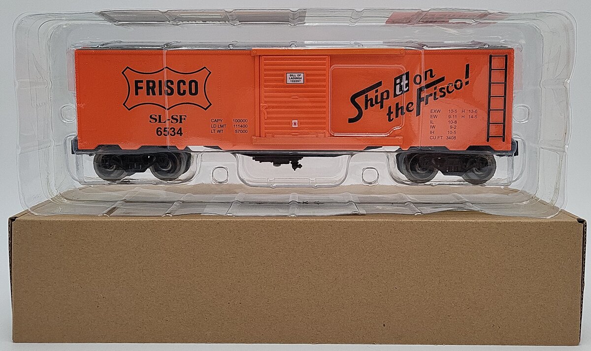 Menards 279-8734 O Gauge Frisco Box Car EX/Box