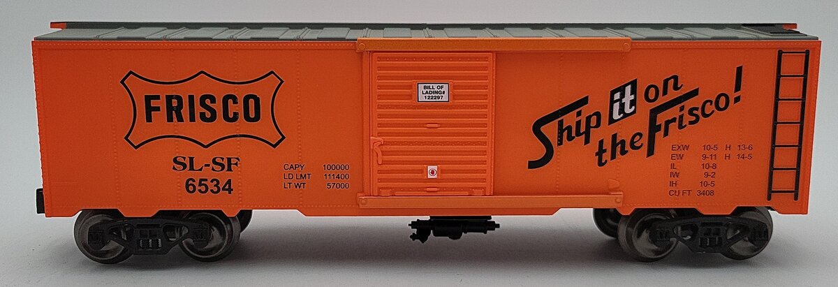 Menards 279-8734 O Gauge Frisco Box Car EX/Box