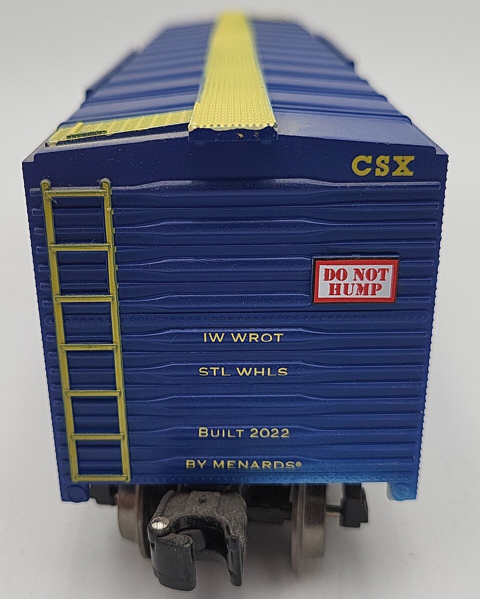 Menards 279-8739 O Gauge CSX Boxcar EX/Box