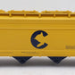 Weaver U1704 O Gauge Chessie 4-Bay Centerflow Hopper Car #603716 EX/Box