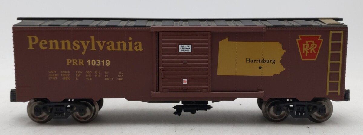 Menards 279-8748 O Gauge Pennsylvania Boxcar #10319 EX/Box