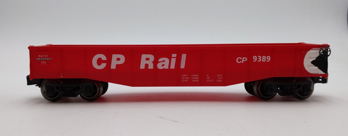 Menards 279-7032 O CP Rail Gondola Car #9389 EX/Box