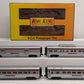 MTH 30-67596 O Pennsylvania RailKing 60' Streamlined Passenger Set (Set of 4) EX/Box