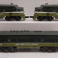 MTH 30-20630-1 O Gauge Northern Pacific F-3 ABA Diesel Locomotive Set w/PS3.0 EX/Box
