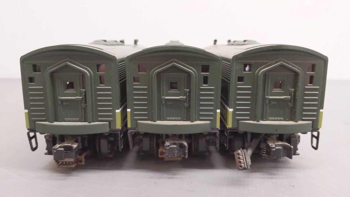 MTH 30-20630-1 O Gauge Northern Pacific F-3 ABA Diesel Locomotive Set w/PS3.0 EX/Box