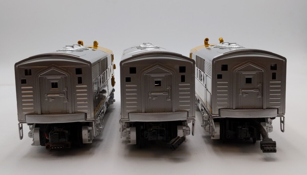 MTH 30-20632-1 O Scale Santa Fe F-3 ABA Diesel Locomotive Set w/ Proto-Sound 3.0 EX/Box